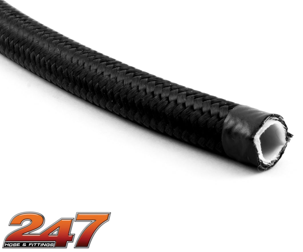 250 Series Teflon Nylon Braided Hose